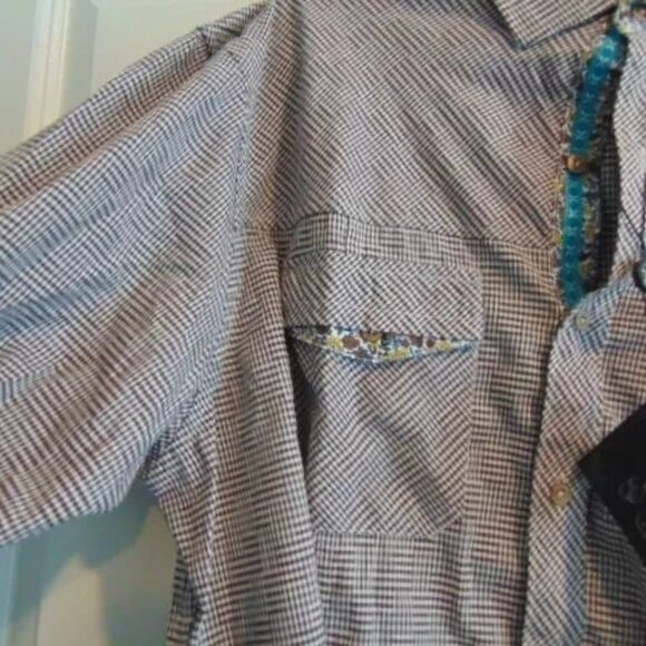 DESIGNER "ENGLISH LAUNDRY"  MEN NEW COTTON SHIRT - Picture 3 of 10